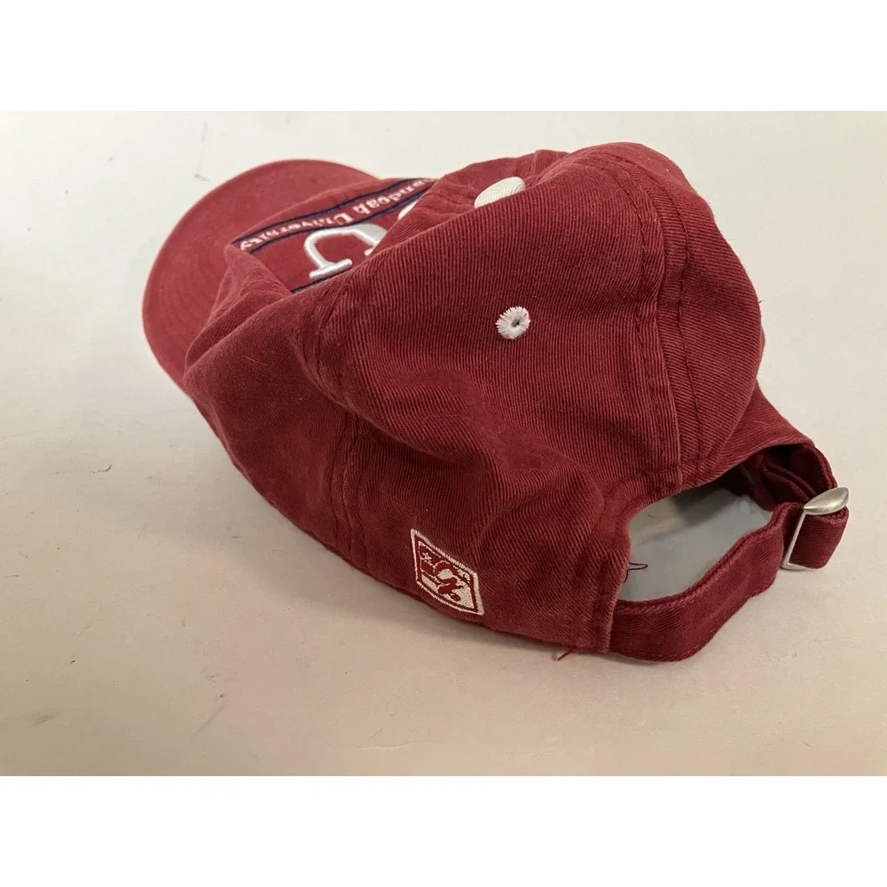 Shenandoah University Hat Maroon Adjustable The Game Strapback Dad Hat Ball Cap‎